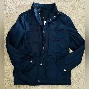 H&M Navy Field jacket Size Small NWT